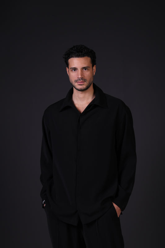 1987 SHIRT FULL SLEEVE — IN BLACK