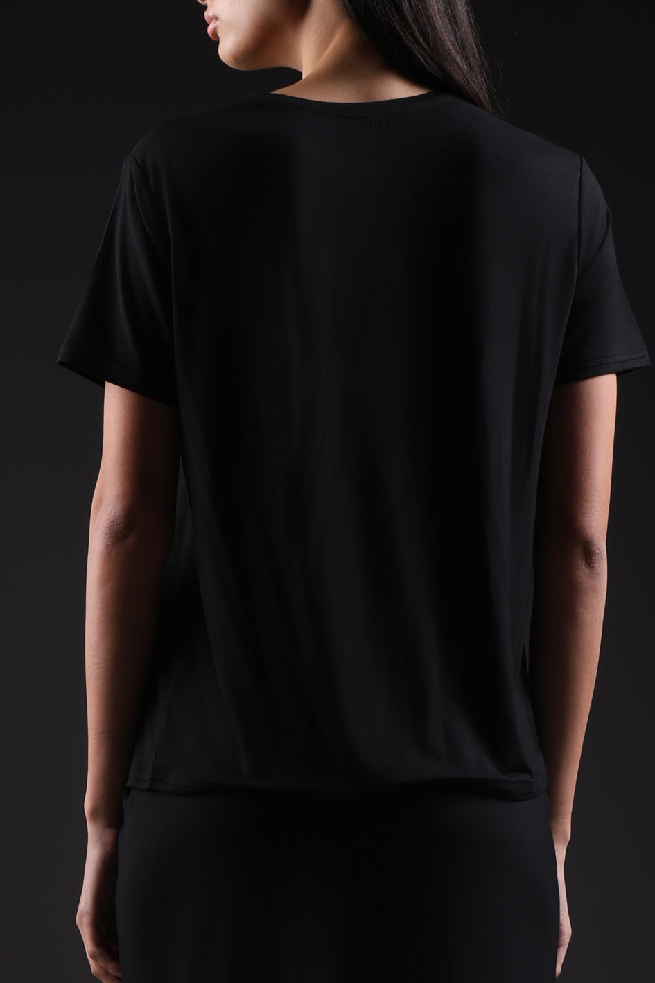 ON CALL TOP HALF SLEEVE — IN BLACK