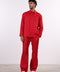 THE CLASSIC LINEN LONG SLEEVE SET  — MENS RED