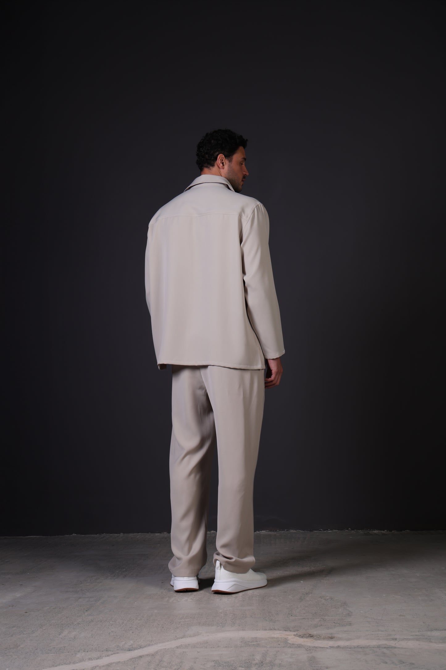 1987 SHIRT FULL SLEEVE — IN BEIGE