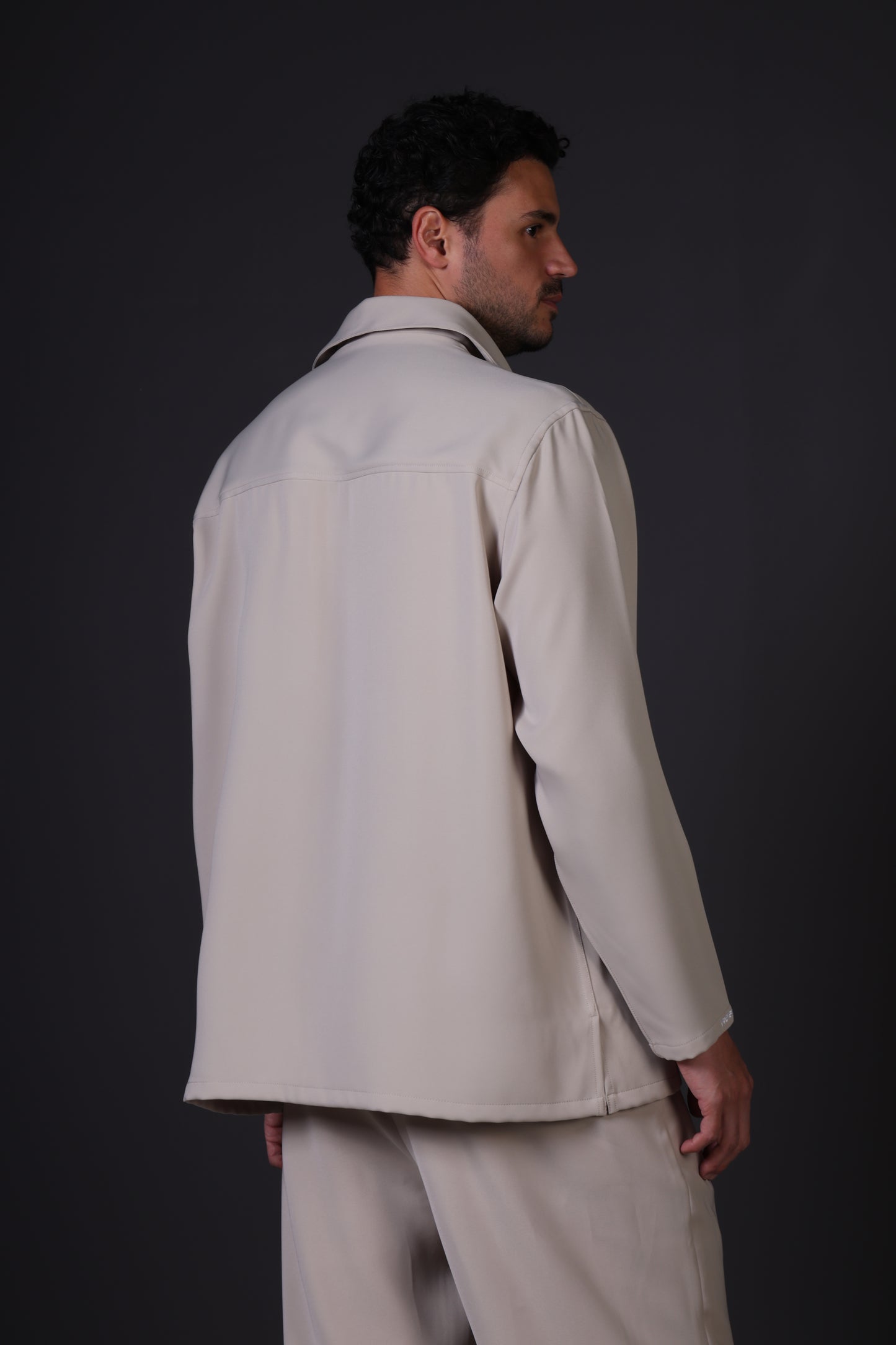 1987 SHIRT FULL SLEEVE — IN BEIGE