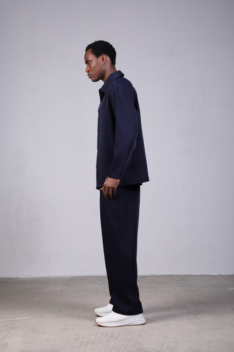1987 SHIRT FULL SLEEVES SET — NAVY