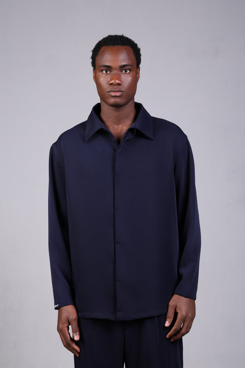 1987 SHIRT FULL SLEEVES — IN NAVY