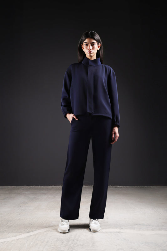 SOLID JACKET — IN NAVY