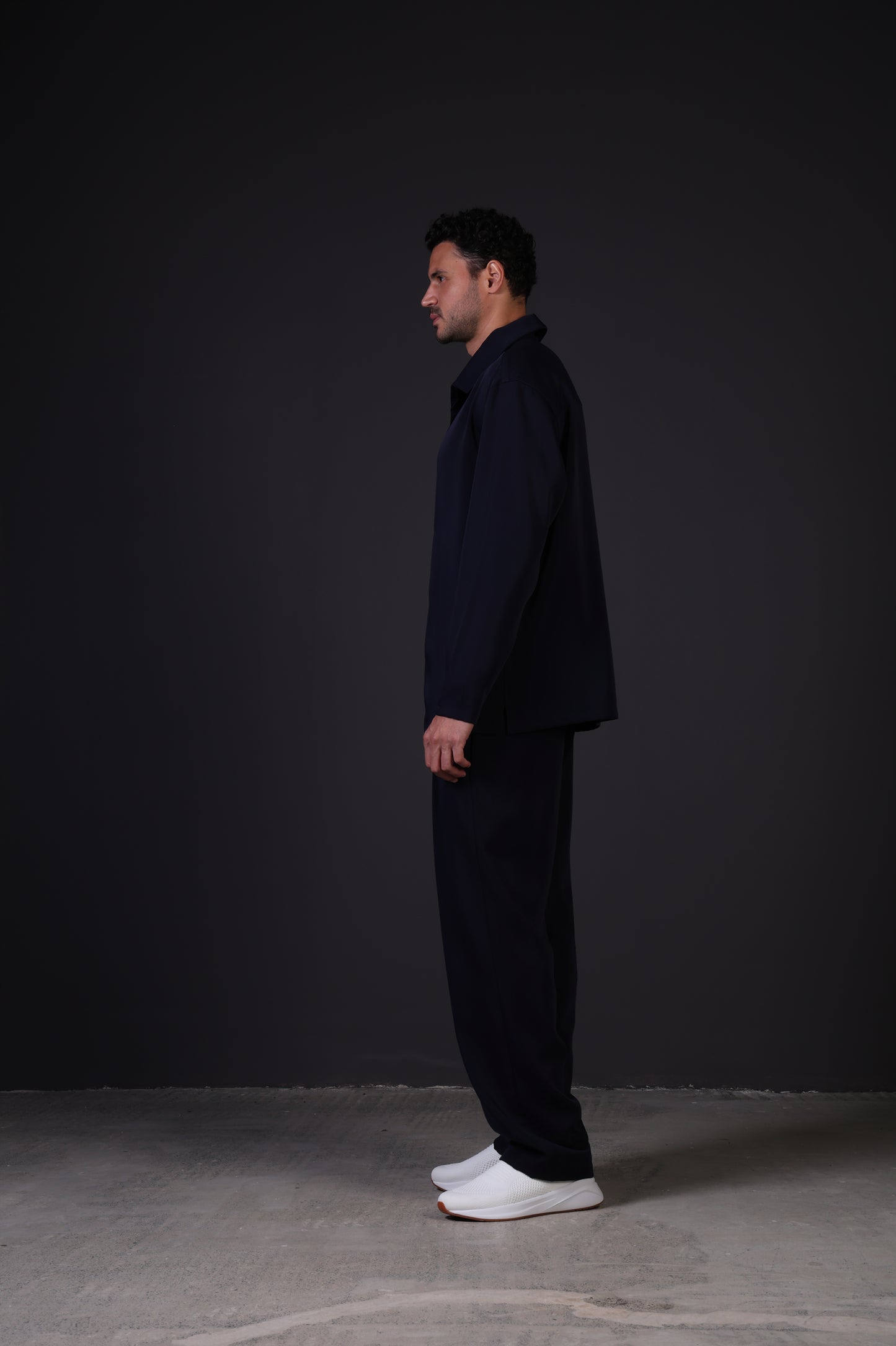 1987 SHIRT FULL SLEEVE — IN NAVY