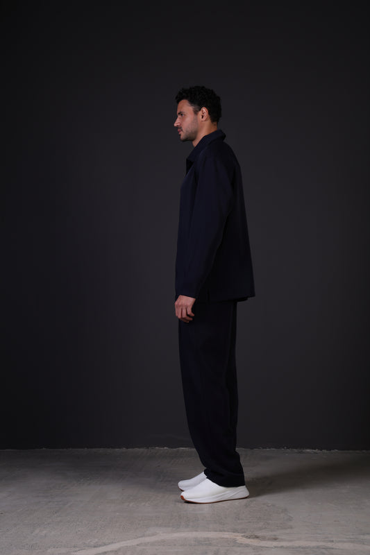 1987 SHIRT FULL SLEEVE — IN NAVY