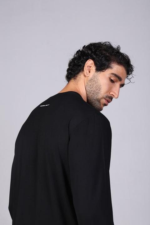 ON CALL TOP FULL SLEEVES — MENS BLACK