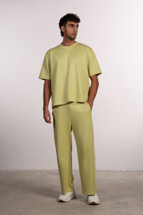 THE TRAVEL WEAR PANTS — MENS LIME GREEN