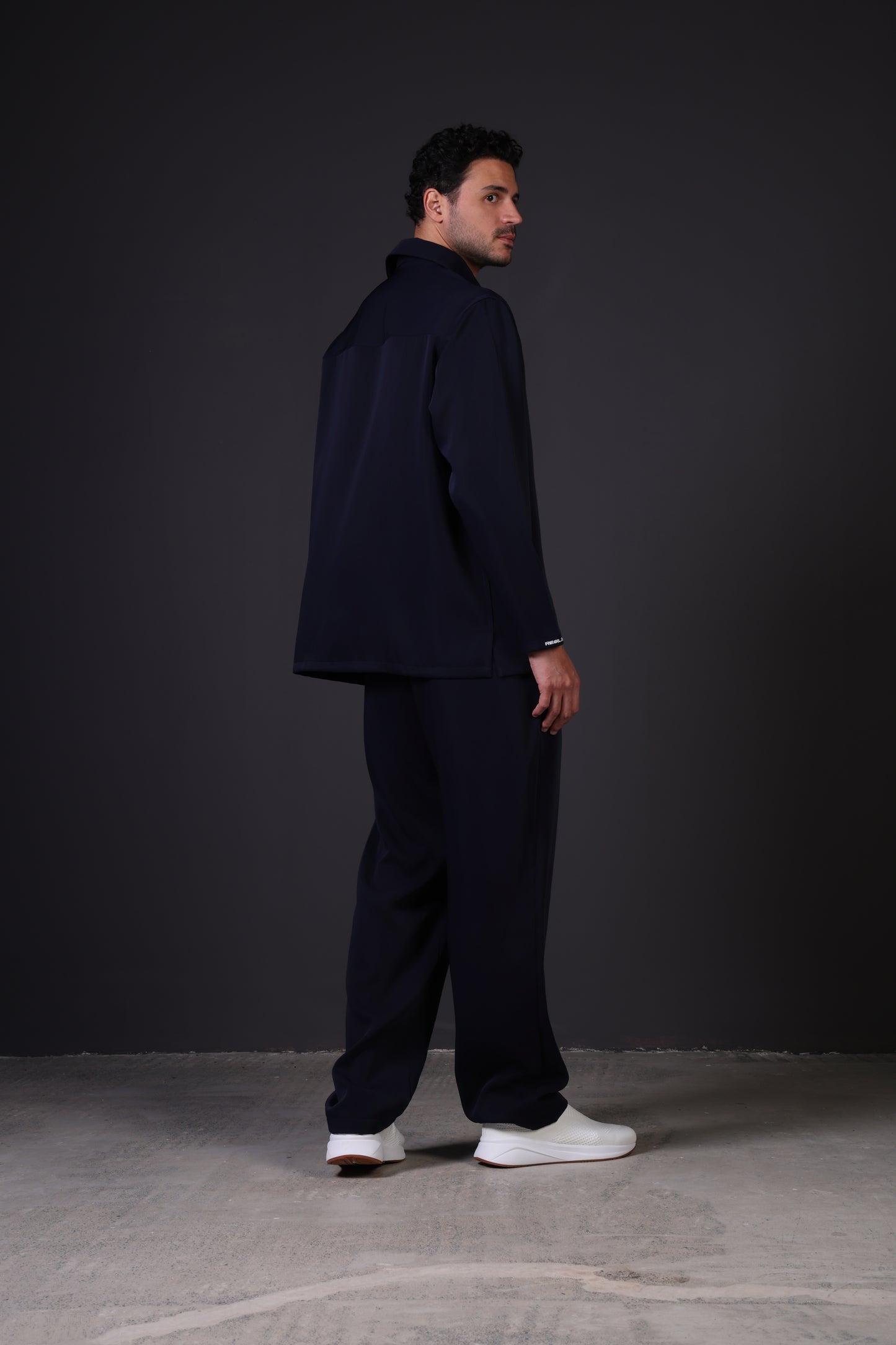 1987 SHIRT FULL SLEEVE — IN NAVY