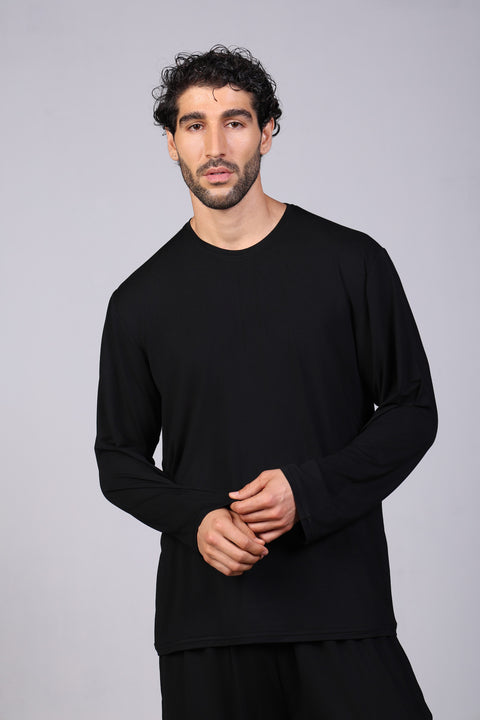 ON CALL TOP FULL SLEEVES — MENS BLACK