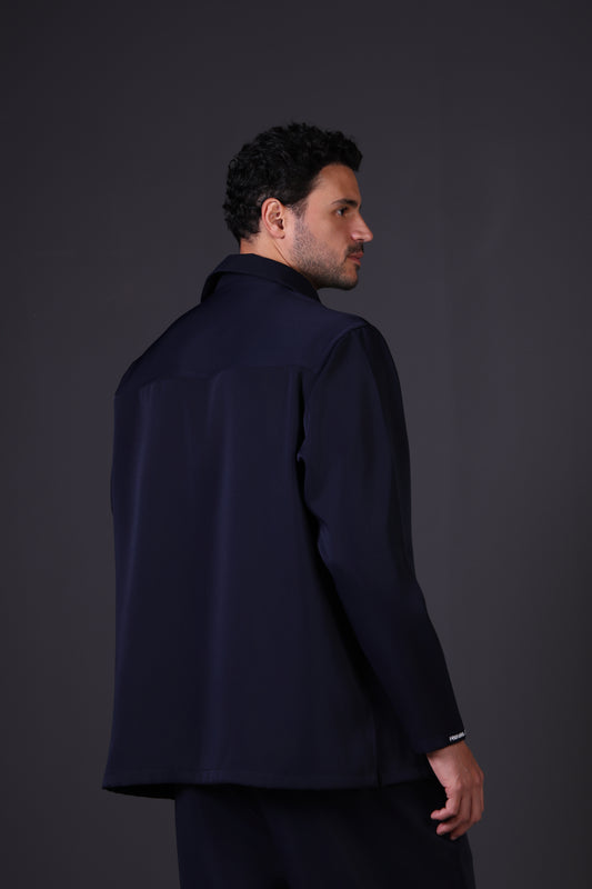 1987 SHIRT FULL SLEEVE — IN NAVY