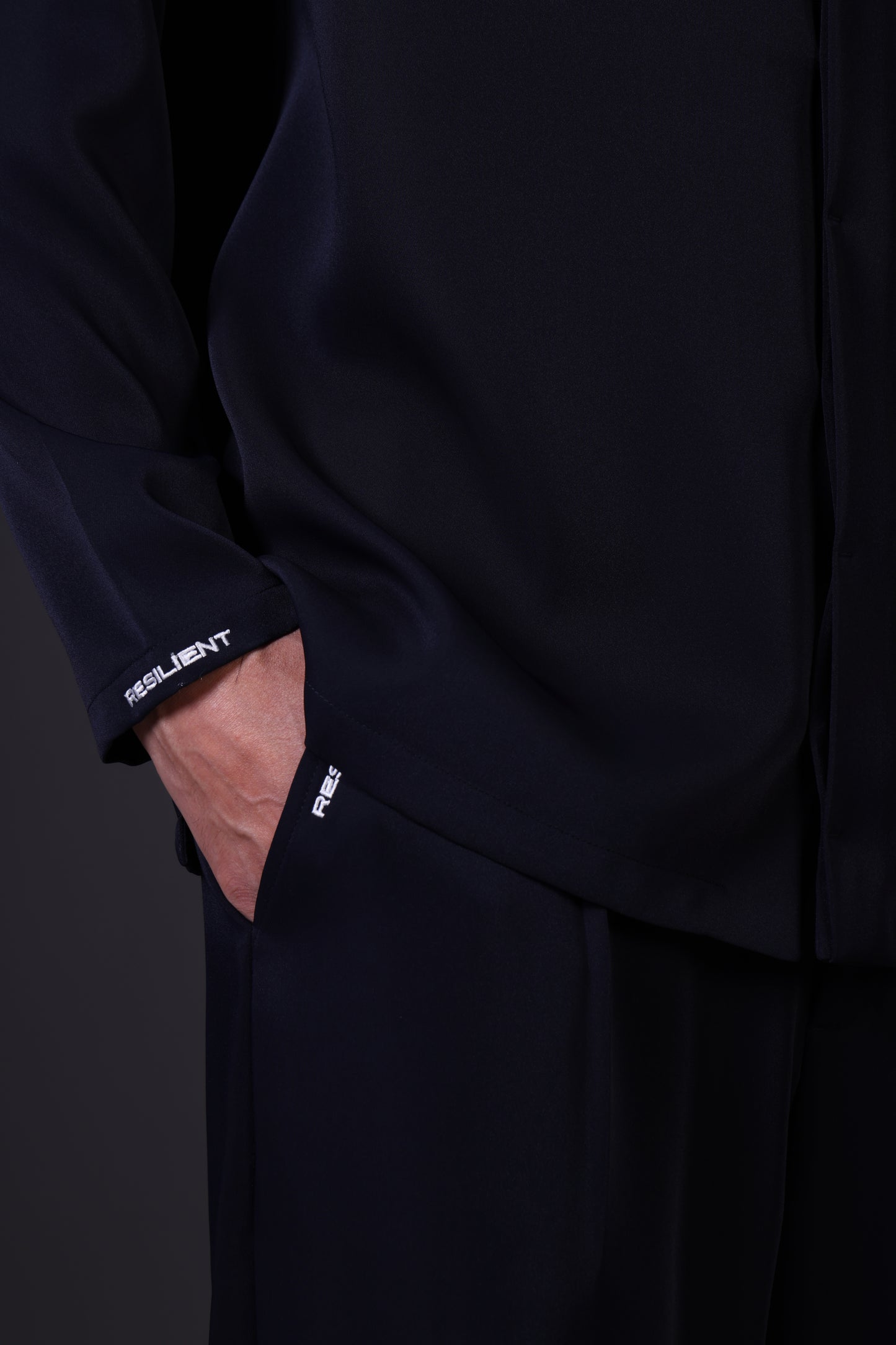 1987 SHIRT FULL SLEEVE — IN NAVY