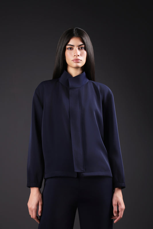 SOLID JACKET — IN NAVY