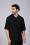 ON CALL TOP HALF SLEEVES — MENS BLACK