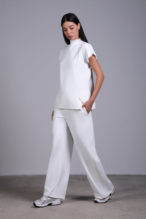 PALMA PANTS  — WOMENS WHITE