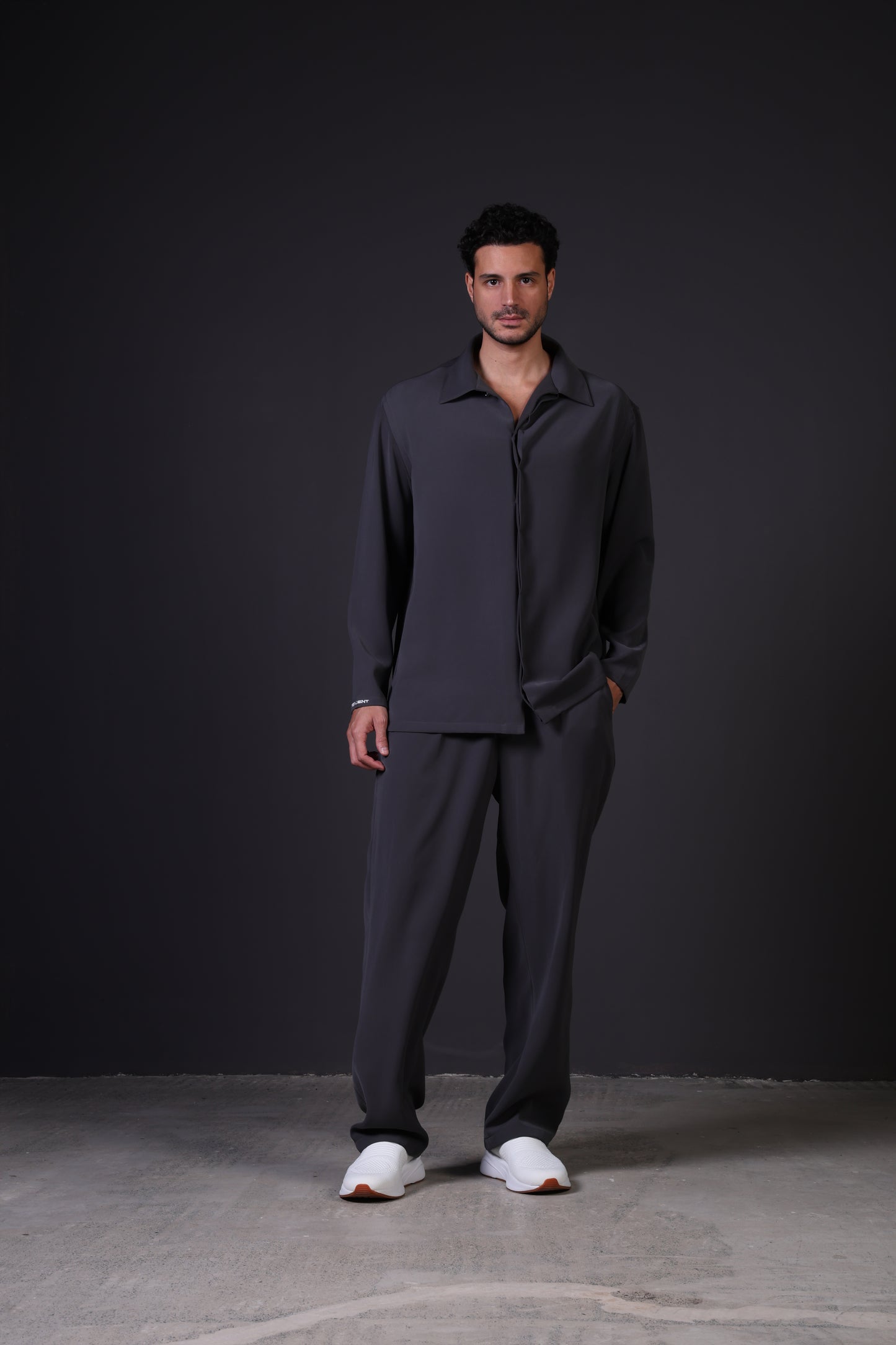 1987 SHIRT FULL SLEEVE — IN GREY