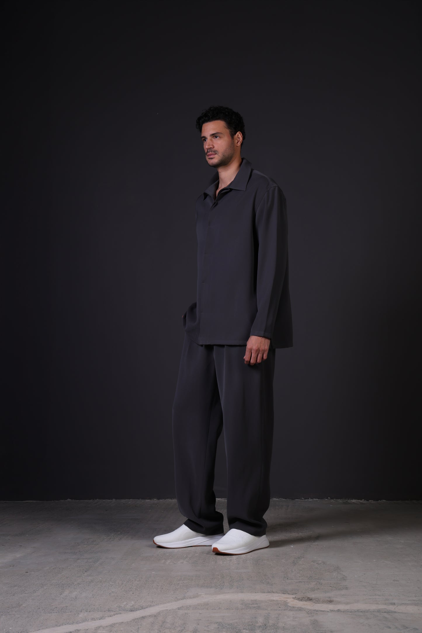 1987 SHIRT FULL SLEEVE — IN GREY