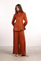 THE SIGNATURE LINEN SET — WOMENS BURNT ORANGE