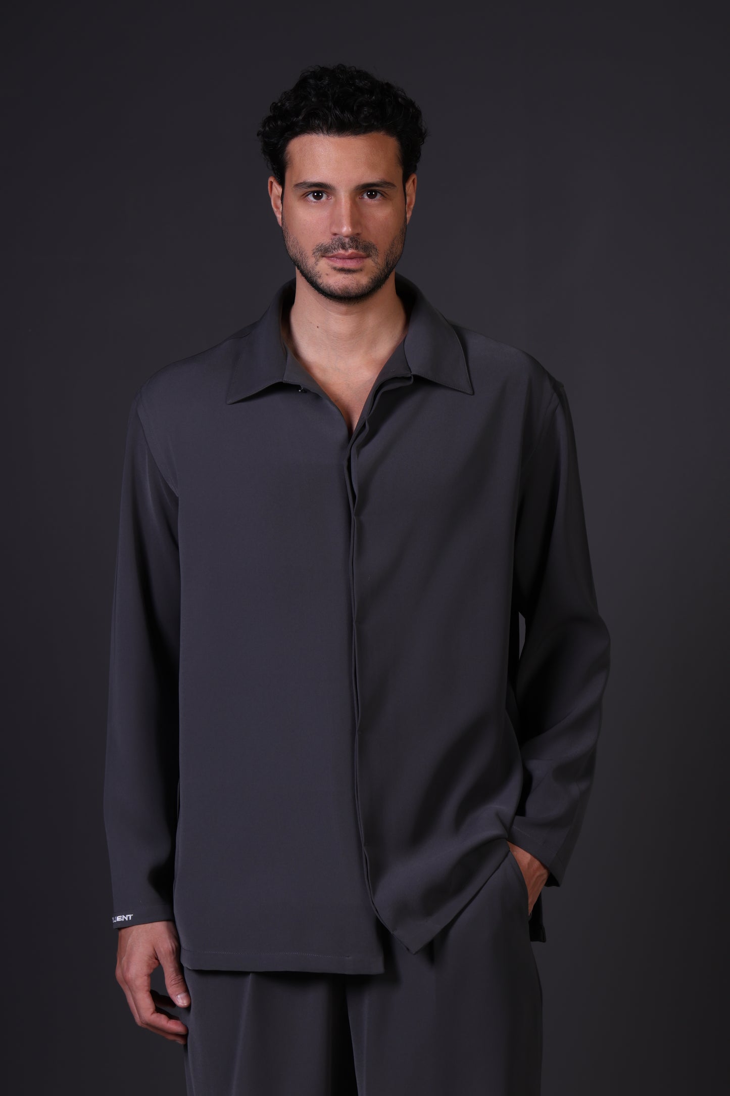 1987 SHIRT FULL SLEEVE — IN GREY