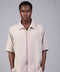 1987 SHIRT HALF SLEEVES — IN BEIGE