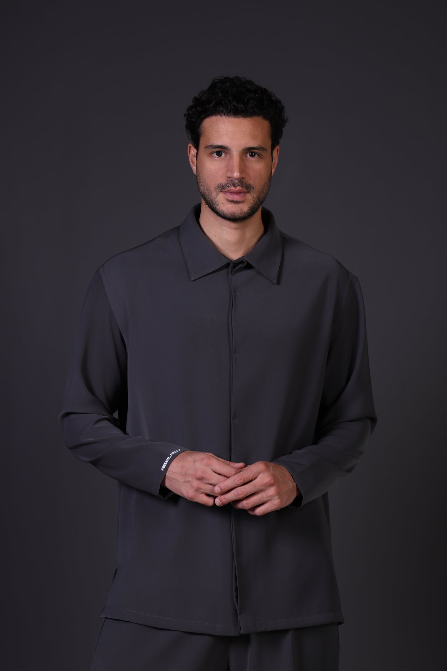 1987 SHIRT FULL SLEEVE — IN GREY