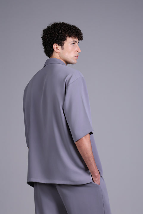 CAPRI SHIRT  — MENS GREY