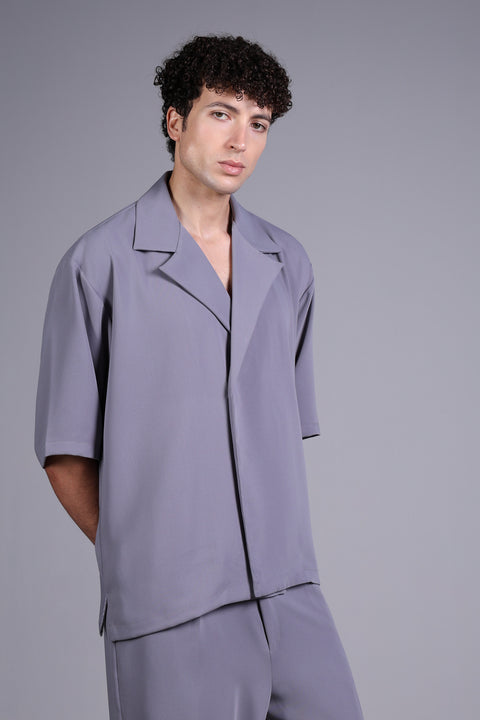CAPRI SHIRT  — MENS GREY