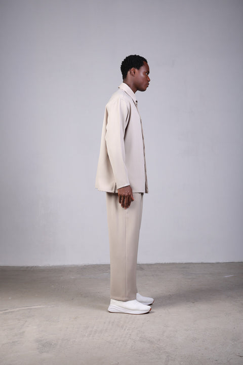 1987 SHIRT FULL SLEEVES — IN BEIGE