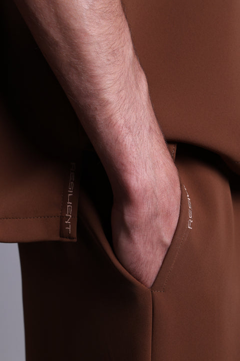 CAPRI SHIRT  — MENS BROWN