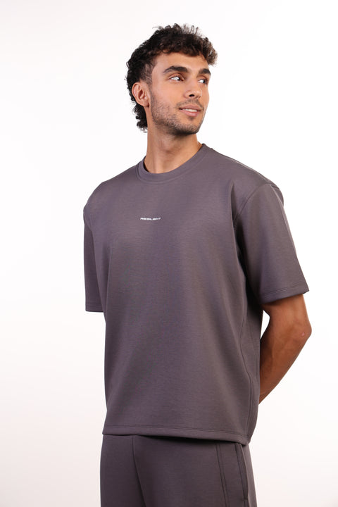 THE TRAVEL WEAR SHORT SLEEVE SHIRT — MENS GREY