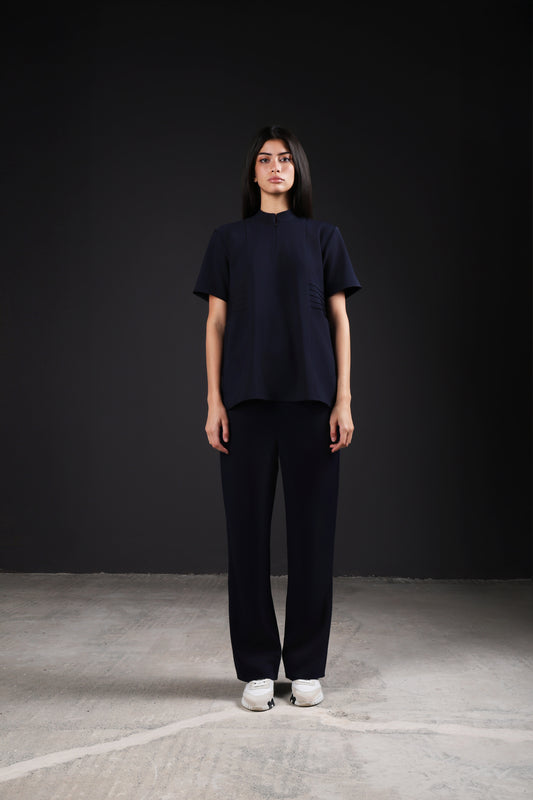 SHARK SHIRT — IN NAVY