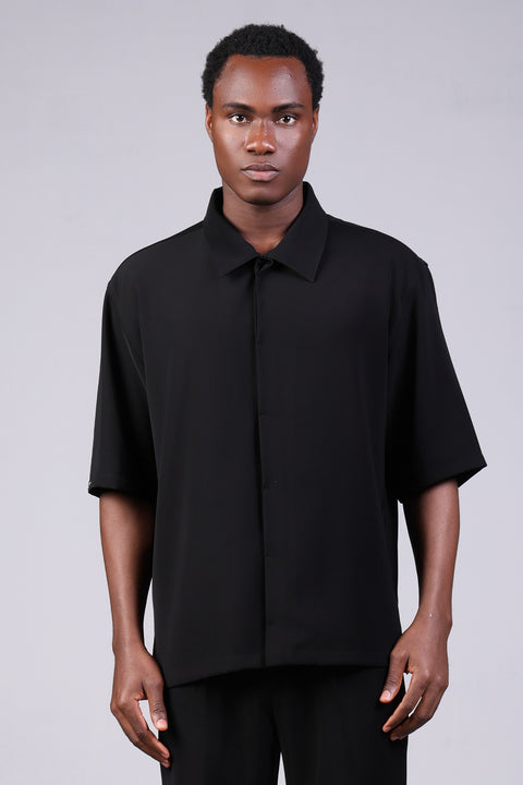 1987 SHIRT HALF SLEEVES — IN BLACK