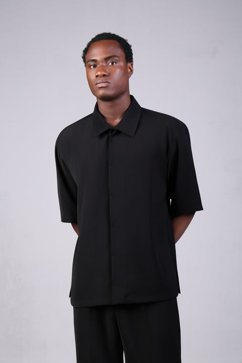 1987 SHIRT HALF SLEEVES — IN BLACK