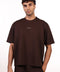 THE TRAVEL WEAR SHORT SLEEVE SHIRT — MENS BROWN