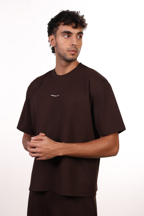 THE TRAVEL WEAR SHORT SLEEVE SHIRT — MENS BROWN