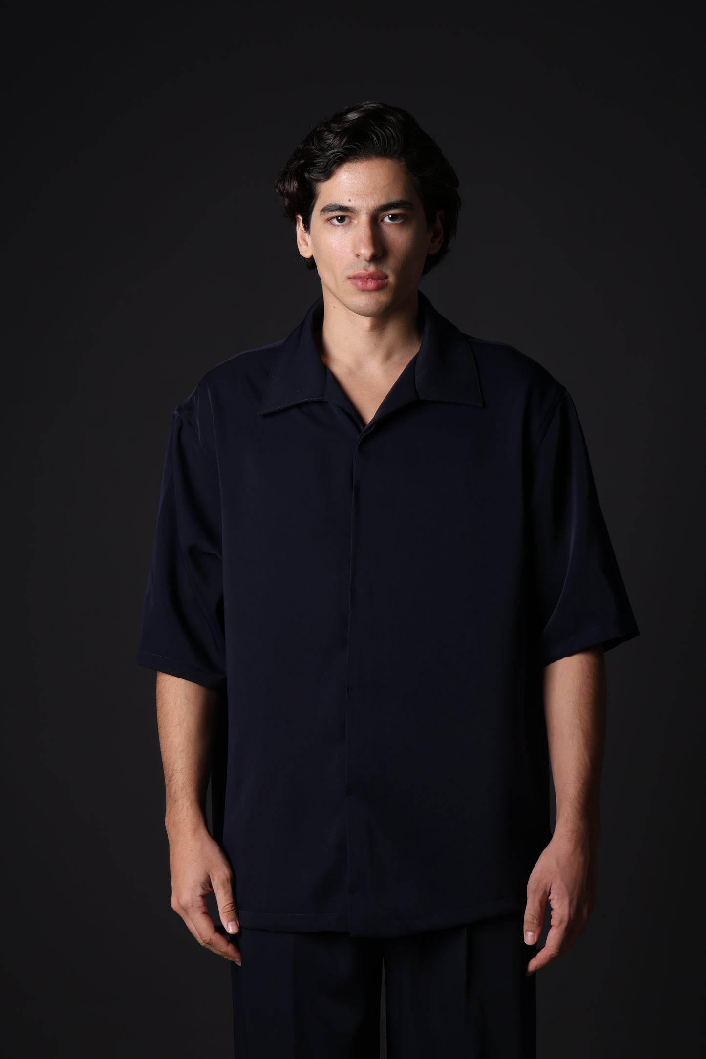 1987 SHIRT HALF SLEEVE — IN NAVY