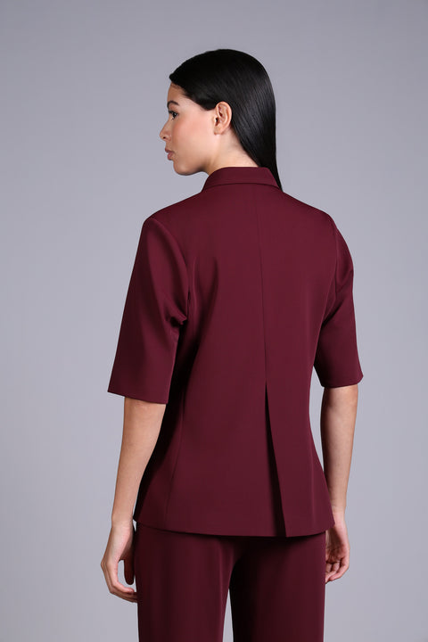 CAPRI BLAZER  — WOMENS MAROON