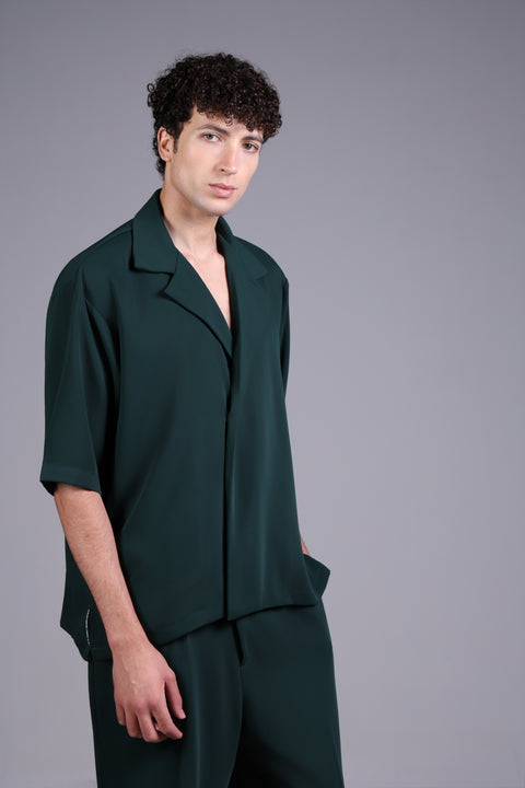 CAPRI SHIRT  — MENS GREEN