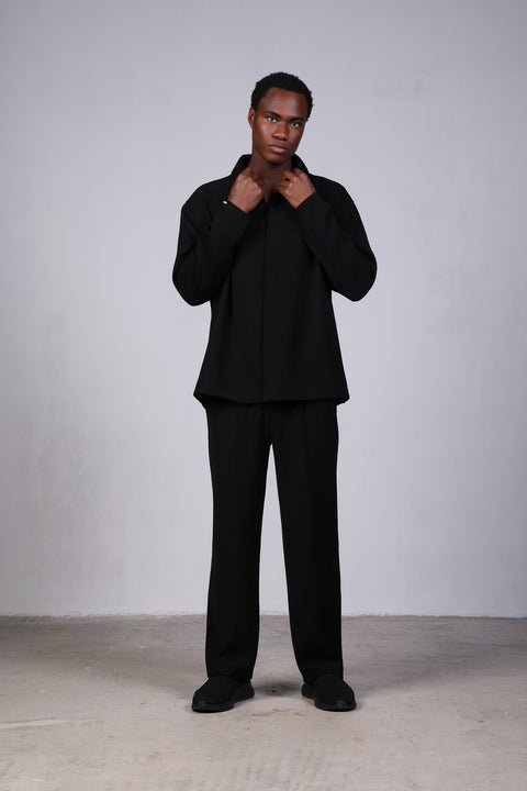 1987 SHIRT FULL SLEEVES SET — BLACK
