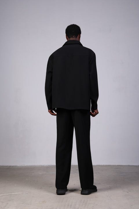 1987 SHIRT FULL SLEEVES SET — BLACK