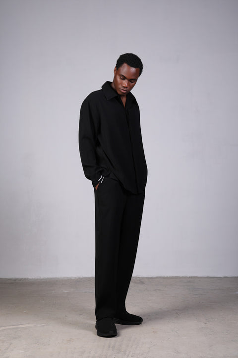 1987 SHIRT FULL SLEEVES SET — BLACK