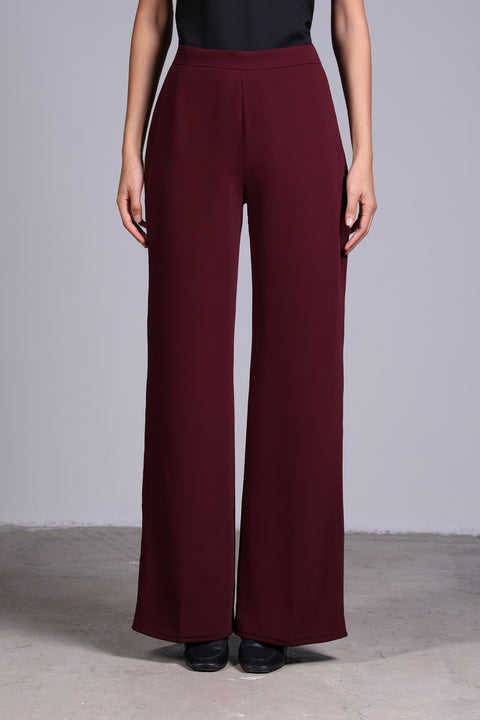 CAPRI PANTS  — WOMENS MAROON