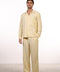 THE LINEN BLEND SET — MENS YELLOW