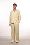THE LINEN BLEND SET — MENS YELLOW