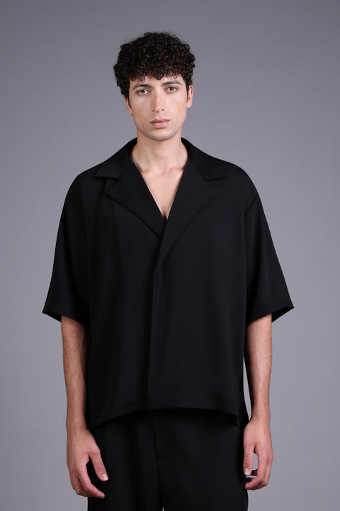 CAPRI SHIRT  — MENS BLACK