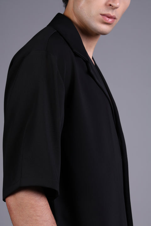 CAPRI SHIRT  — MENS BLACK