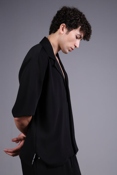 CAPRI SHIRT  — MENS BLACK