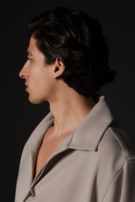 1987 SHIRT — IN BEIGE