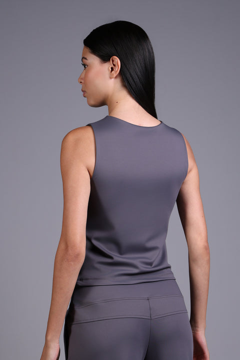 BALI TANK  — WOMENS GREY