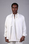 SOLID JACKET — MENS WHITE